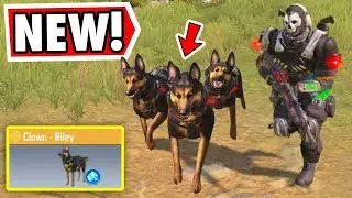 *NEW* RILEY ATTACK DOG (K9 UNIT) IN CALL OF DUTY MOBILE BATTLE ROYALE!
