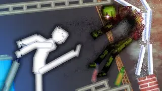People Fight Against UNDEAD Melons In People Playground