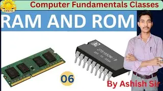 computer Fundamental Series | primary memory of computer | Part - 6 | CCC | ADCA | DCA By Ashish Sir