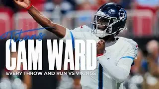 Can Ward vs The Vikings: Every Throw and Run- Tennessee Titans vs Minnesota Vikings 