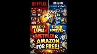 FREE Netflix + Amazon Prime FOREVER 2026! Easiest Legal Hack