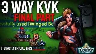 Lords Mobile| 3 WAY KVK FINAL PART feat. Dik 2 Big, Snow60!!