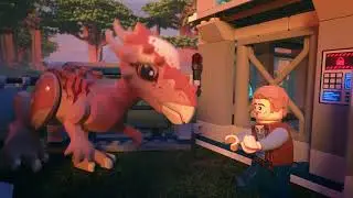 Stygimoloch Dinosaur Breakout - LEGO Jurassic World &ndash; Rescue Blue