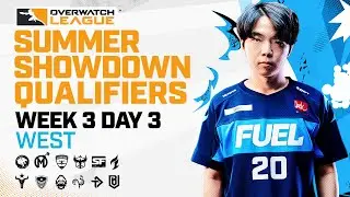 Overwatch League 2021 Season | Summer Showdown Qualifiers | Week 3 Day 3 &mdash; West
