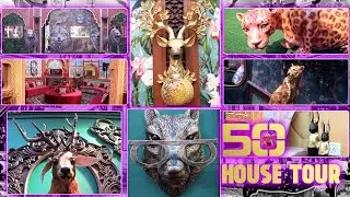 The 50 | FULL Mahal House Tour | Arena, Courtyard & Alishaan Palace | No-Kitchen & Unsafe Zone Twist