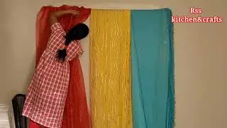 DIY Decoration for Festivals |Last minute backdrop ideas |simple backdrop with saree|Festive decor