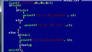 C Programming Tutorial 19  if else bigger of three in C C++