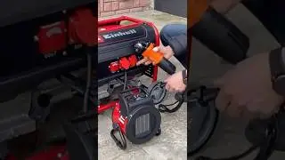 #тест #generator #gasoline #генератор #бензиновийгенератор #einhell