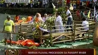 24 Oras: Marian Fluvial procession sa Pansipit River