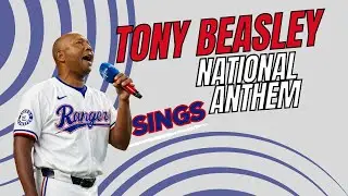 Tony Beasley sings National Anthem