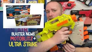 Nerf Ultra Strike и Moto Blitz &mdash; бластер с буллпап-мастером
