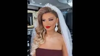 свадебный макияж | прическа невесты 2021| wedding hairstyle | wedding makeup | kelin obrazlari