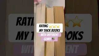 Rating ⭐️⭐️⭐️My THICK BOOKS (different genre 📚) | Mentor #shorts #ytshorts #youtubeshorts #books