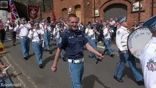 Dunmurry Protestant Boys @ ABOD Relief Of Derry Parade ~ 10/08/24 (4K)