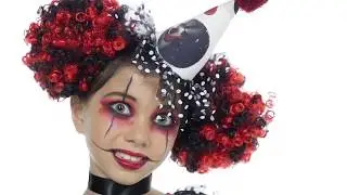 Creepy Clown Girl Costume