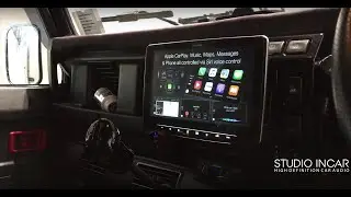 Alpine HALO 9 iLX-F903D in Land Rover Defender