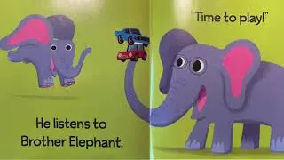 Little Elephant Listens By Michael Dahl