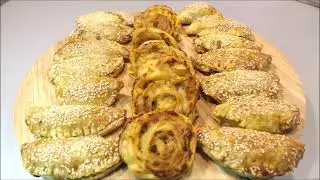 2 recettes express de chaussons farcis et pizza Rolls 👌