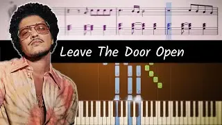 How to play the piano part of Leave The Door Open by Bruno Mars and Anderson .Paak