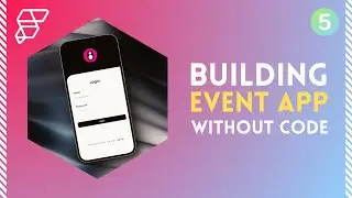 Build an Event App Without Code @FlutterFlow - Part5 Log In & Sign Up Page #Tutorial #Begginers