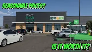 Shopping at the first Amazon Fresh in San Bernardino County (Fontana Ca.)