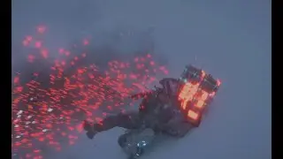 DEATH STRANDING 2: A Steep Rocky Cliff Atop The Mountain