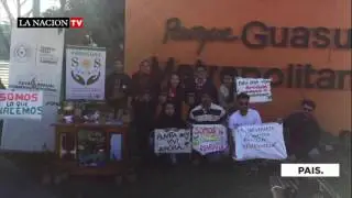 Voluntarios plantaron &aacute;rboles de lapacho.