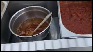 Pizza dough | garlic oil | pizza source | brezza oven | 300 temperature up down  | baking |