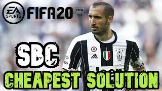 Flashback Chiellini SBC Cheapest Solution - FIFA 20 Ultimate Team