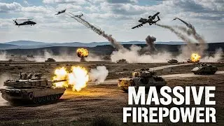 UNLEASHED: 25,000 Troops in Massive Live Fire Drill (Saber Guardian)