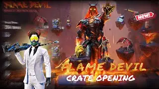12000UC Crate Opening | Flame Devil Crate Opening | New Lucky Spin Flame Devil |