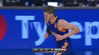 Matthew Hodgson Posts 11 points & 10 rebounds vs. Adelaide 36ers