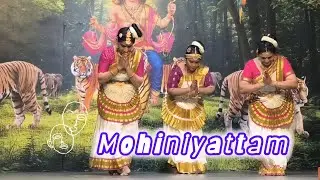 Mohiniyattam graceful clasical dance performance Ayyappa Swamy temple 2025