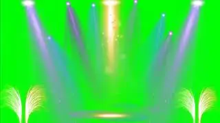 Green Screen DJ Light | Disco Light Green Screen Background Animation | green screen dj lighting |