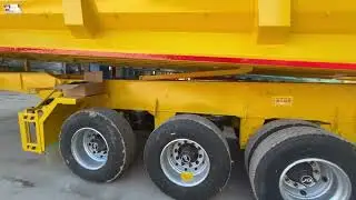 China Heavy Duty 5 Axles Steel Hydraulic Tipper Trailer Customized End Dump Semi Trailer for Sale