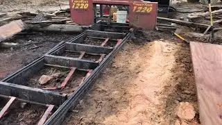 Timberking 1220 Sawmill Log Stops Upgrades