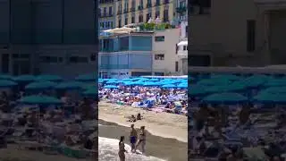 What to do in Napoli ✨📌🇮🇹☀️🏖️ Bagno Elena beach #shorts #beach #naples #explore