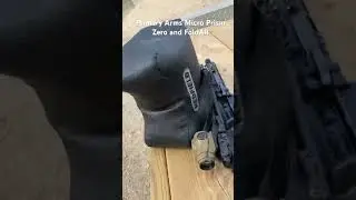Zeroing: FoldAR and Primary Arms Micro Prism #zero #riflemen #firearmstraining #microprism #xssights