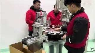 mascara filling capping machine , eye lash glue filling capping machine , fiber  mascara filler