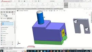 Assemblage Borne réglable SolidWorks