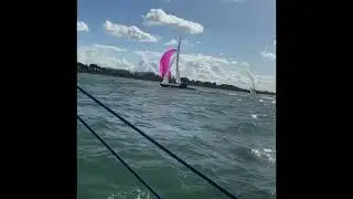 Self Tacking Jib on Chichester Harbour