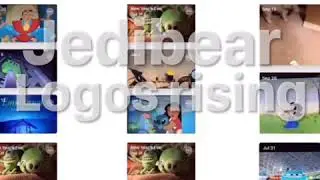 Jedibear logos rising