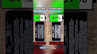 ☠️⚡ IPHONE 17PRO MAX VS SAMSUNG S25 ULTRA BATTERY TEST!!