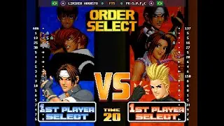 The King of Fighters '98 - 🇧🇷 LINIKER AUGUSTO(A) vs 🇧🇷 FK-S.P.F,C(A) | Fightcade