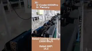 KingClima U-Cooler4000Pro In Factory #kingclima #campervan