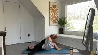 Slow down: gentle yoga 🧘🏻‍♀️
