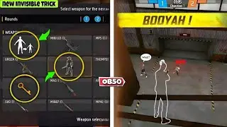TOP 10 NEW INVISIBLE TRICKS IN TRAINING GROUND || FREE FIRE TIPS AND TRICKS || FREE FIRE 2025