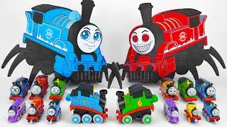 Secret Unboxing Thomas & Friends Track Toys Collection ASMR | Rainbow Trains and Thomas Moster Boxes