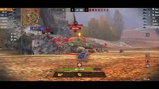 WOT Blitz Tier 6 Heavy Japanese Tank Tiger Kuromorimine being OP at Fort Despair