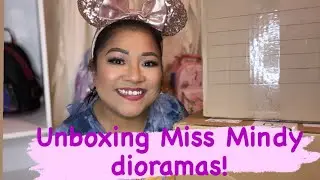 Unboxing the world of miss Mindy Disney diorama!